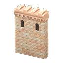 Castle wall|None Emblem Pink-beige