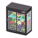 Flower display case|Black