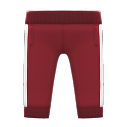 Athletic Pants Berry red