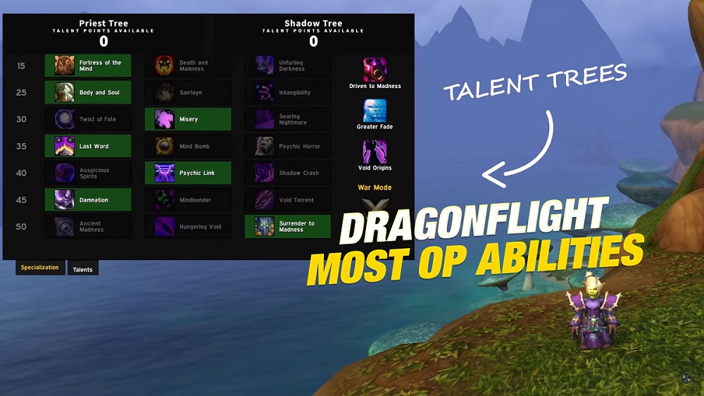 WOW Dragonflight Best Abilities - Top 10 DPS Talents & Heal Spells