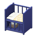 Baby bed|Beige Blanket Blue