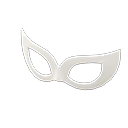 Ballroom mask|White