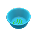 Bath bucket|Hot-spring icon Inside design Blue