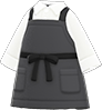 Black barista uniform