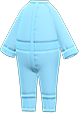 Blue clean-room suit
