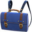 Blue satchel