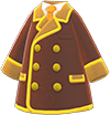 Brown conductor's jacket