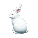 Bunny garden decoration|White