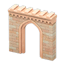 Castle gate|Pink-beige