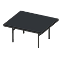 Cool dining table|Black Tabletop color Black