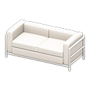 Cool sofa|White Fabric color White