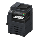 Copy machine|Comic manuscript Printed paper Black