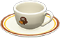 Cup with saucer