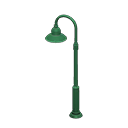 Curved streetlight|Green