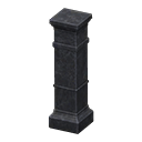 Decorative pillar|Blackstone marble