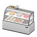 Dessert case|White