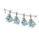 Dried-flower garland|Blue