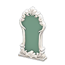 Elegant mirror|White