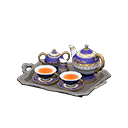 Fancy tea set|Blue