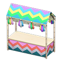 Festivale Stall|Rainbow Colors