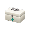 First-aid kit|White