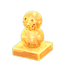 Frozen mini snowperson|Ice yellow