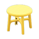 Garden table|Yellow