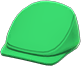 Green plain paperboy cap