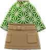 Green zen uniform