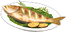 Grilled sea bass with herbs