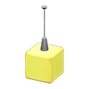 Hanging cube light|Yellow Color