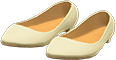 Ivory basic pumps