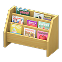 Large magazine rack|Light wood