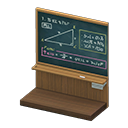 Left chalkboard section|Math
