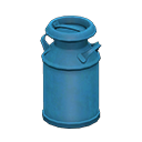 Milk can|Plain Style Blue