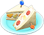 Mixed-fruits sandwich