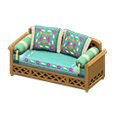 Moroccan sofa|Blue