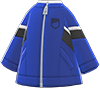 Navy blue windbreaker