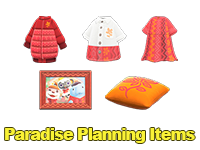 Paradise Planning Items