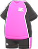 Pink athletic outfit