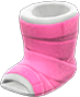 Pink cast