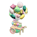 Plaza balloon wagon|Cute
