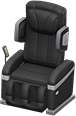 Plush massage chair