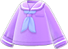 Purple sailor's shirt