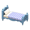 Ranch bed|Blue gingham Comforter Blue