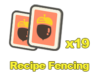 Recipe Fencing x19