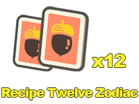 Recipe Twelve Zodiac x12