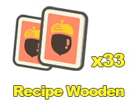 Recipe Wooden x33