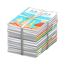 Recycled-paper bundle|Guidebooks