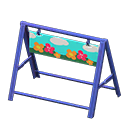 Safety barrier|Flower meadow Board Blue